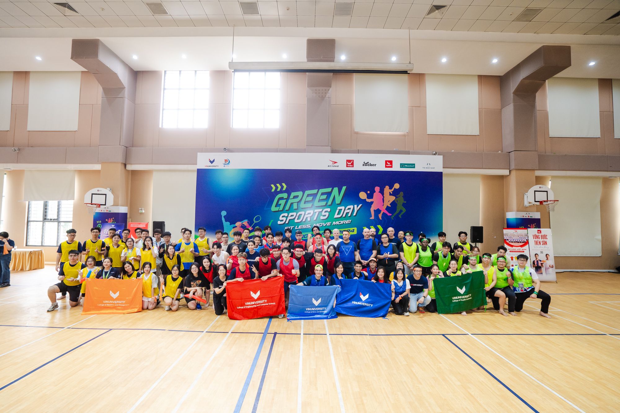 VinUni Green Sports Day 2024: A Day of Thrills, Unity, and Eco-Friendly Practices